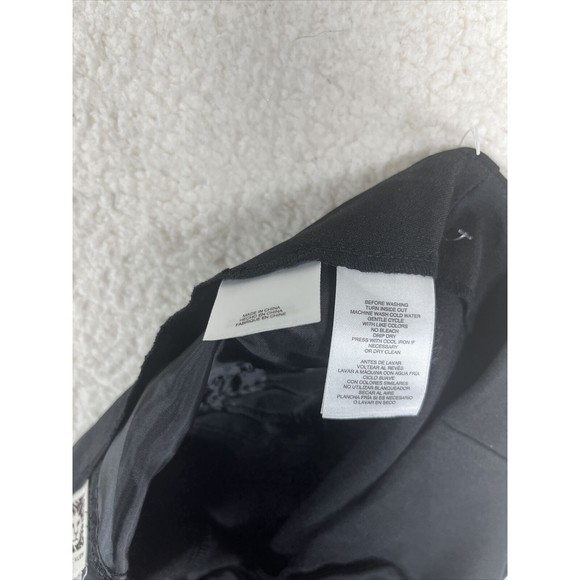 NWT Anne Klein Women’s Size 4 Black High Rise Pants‎ - Picture 9 of 10